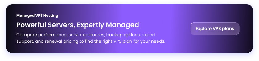 Managed VPS Hosting